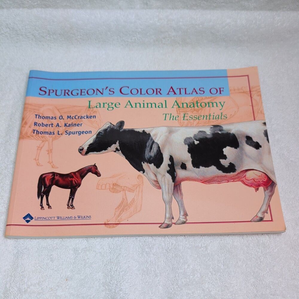 Spurgeon's Color Atlas of Large Animal Anatomy : The Essentials